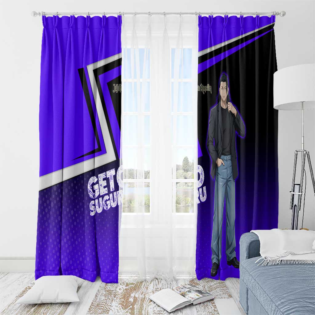 Geto Suguru Window Curtain Jujutsu Kaisen Casual Suit Look