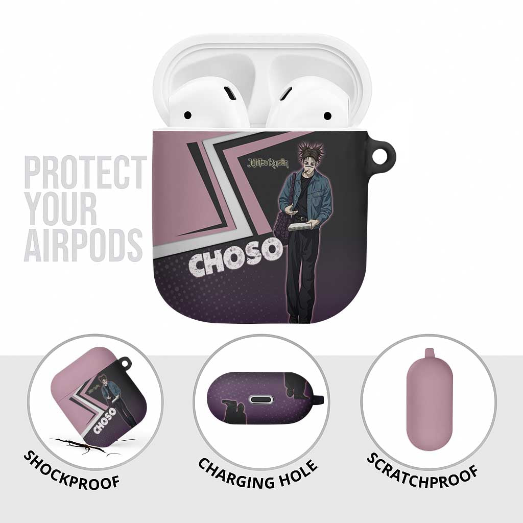 Choso AirPods Case Jujutsu Kaisen Street Artist Aesthetic
