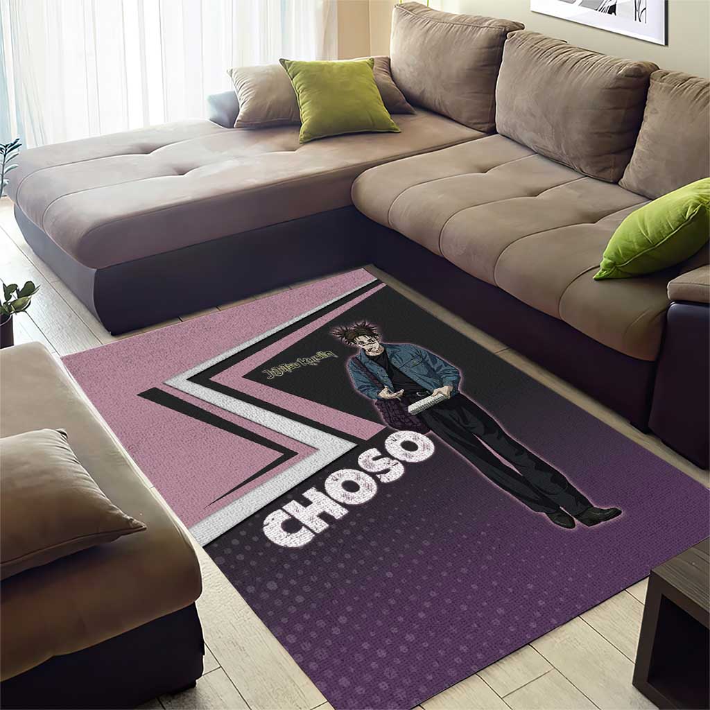 Choso Area Rug Jujutsu Kaisen Street Artist Aesthetic