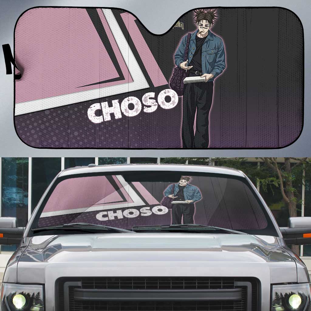 Choso Auto Sun Shade Jujutsu Kaisen Street Artist Aesthetic