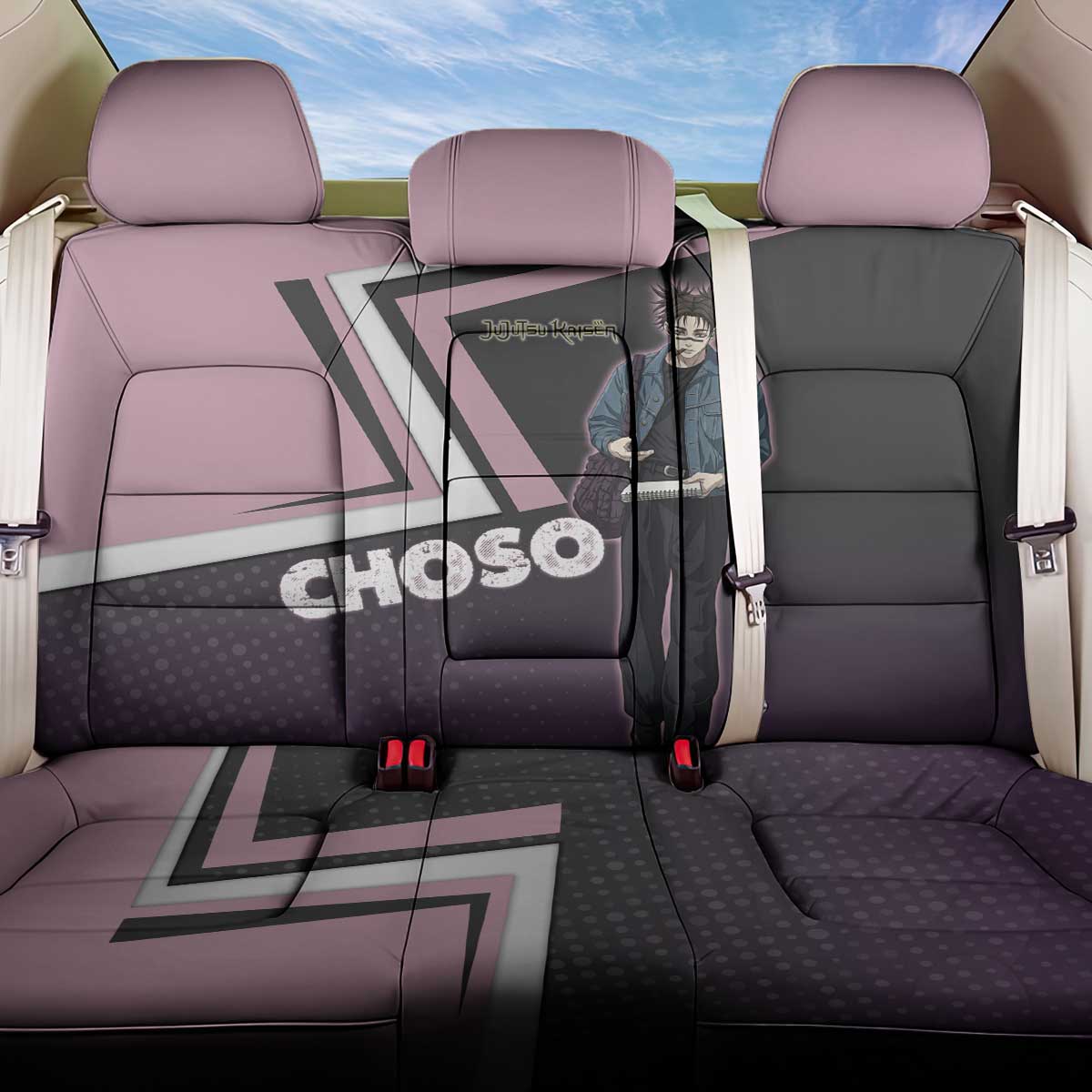 Choso Back Car Seat Cover Jujutsu Kaisen Street Artist Aesthetic