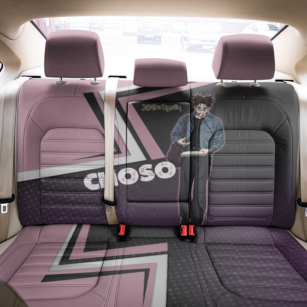 Choso Back Car Seat Cover Jujutsu Kaisen Street Artist Aesthetic