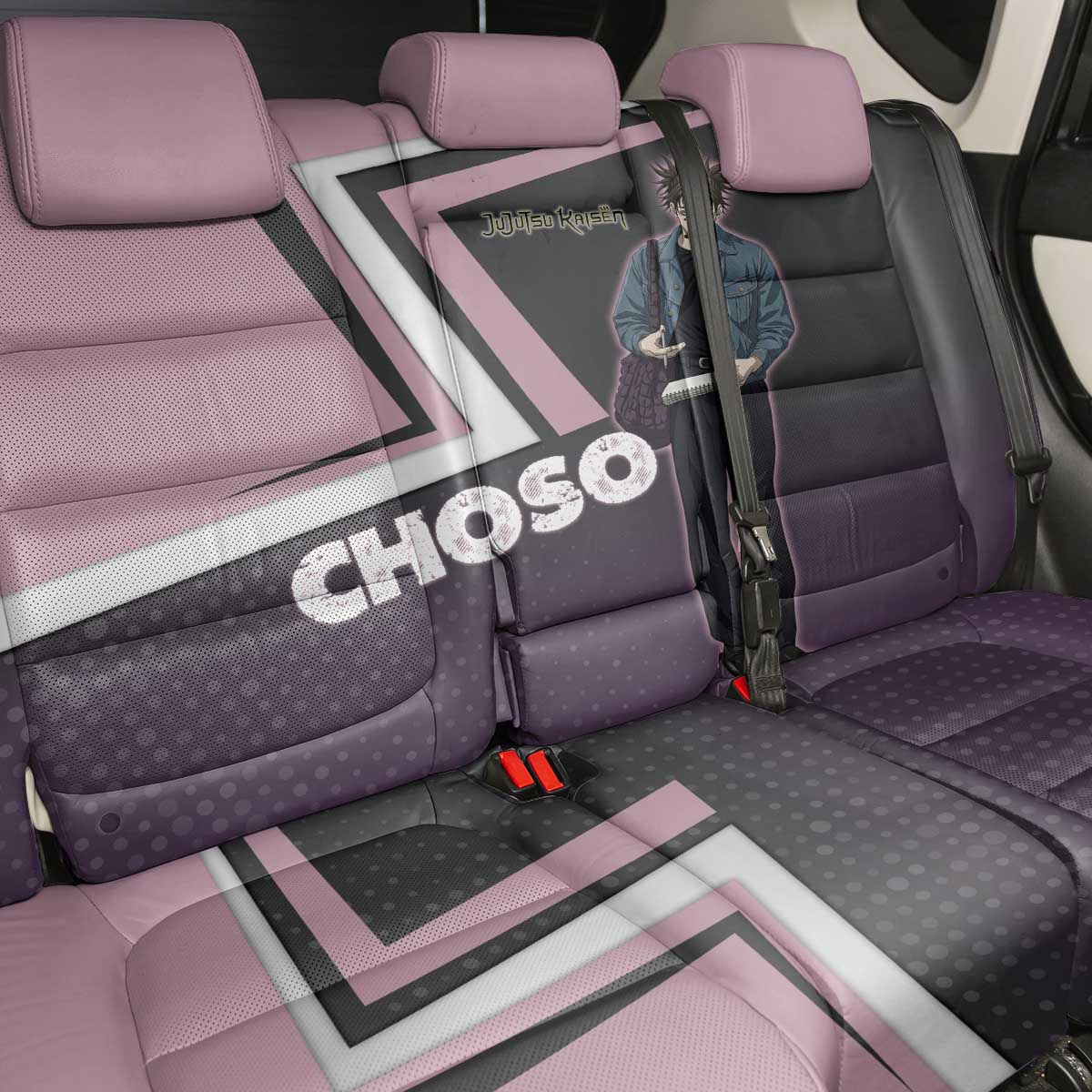 Choso Back Car Seat Cover Jujutsu Kaisen Street Artist Aesthetic