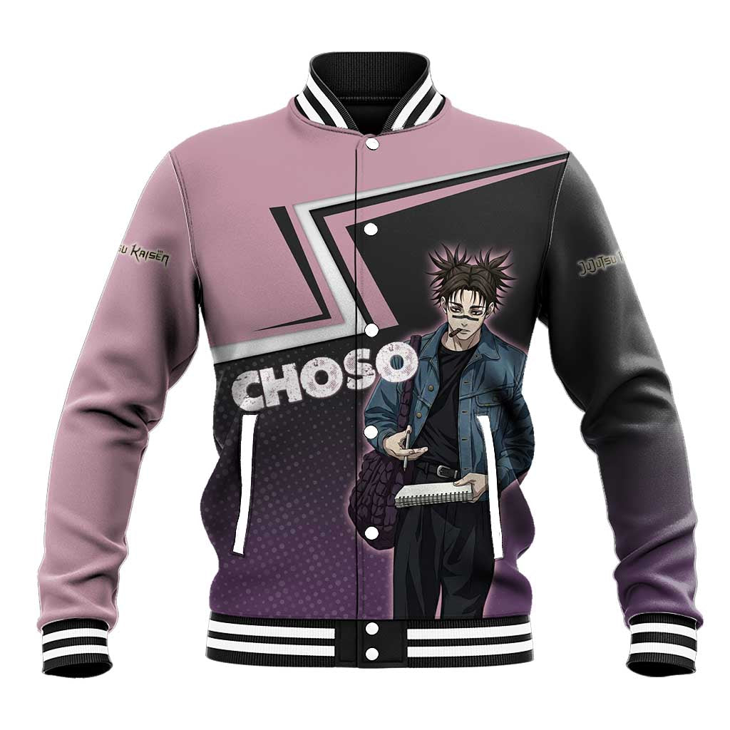 Choso Baseball Jacket Jujutsu Kaisen Street Artist Aesthetic