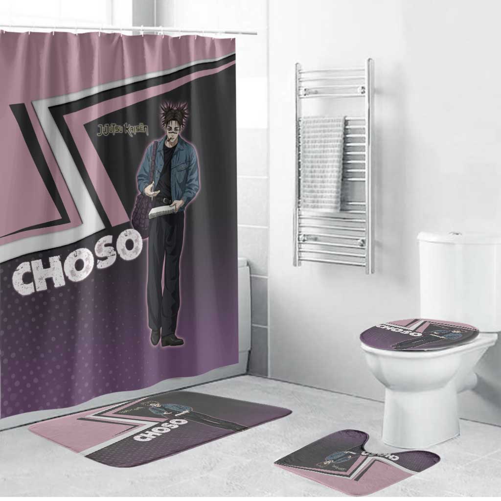 Choso Bathroom Set Jujutsu Kaisen Street Artist Aesthetic