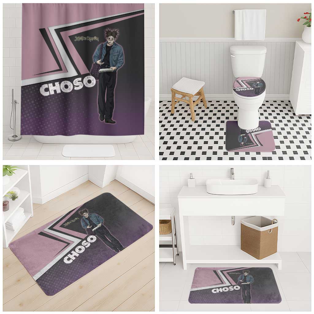 Choso Bathroom Set Jujutsu Kaisen Street Artist Aesthetic