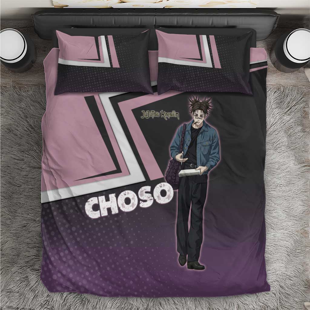 Choso Bedding Set Jujutsu Kaisen Street Artist Aesthetic