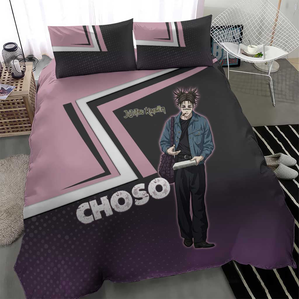 Choso Bedding Set Jujutsu Kaisen Street Artist Aesthetic