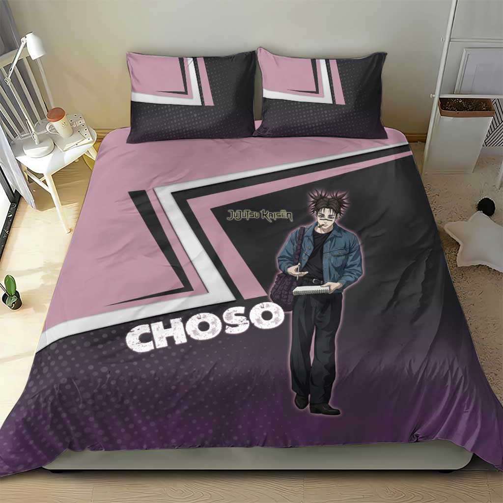 Choso Bedding Set Jujutsu Kaisen Street Artist Aesthetic