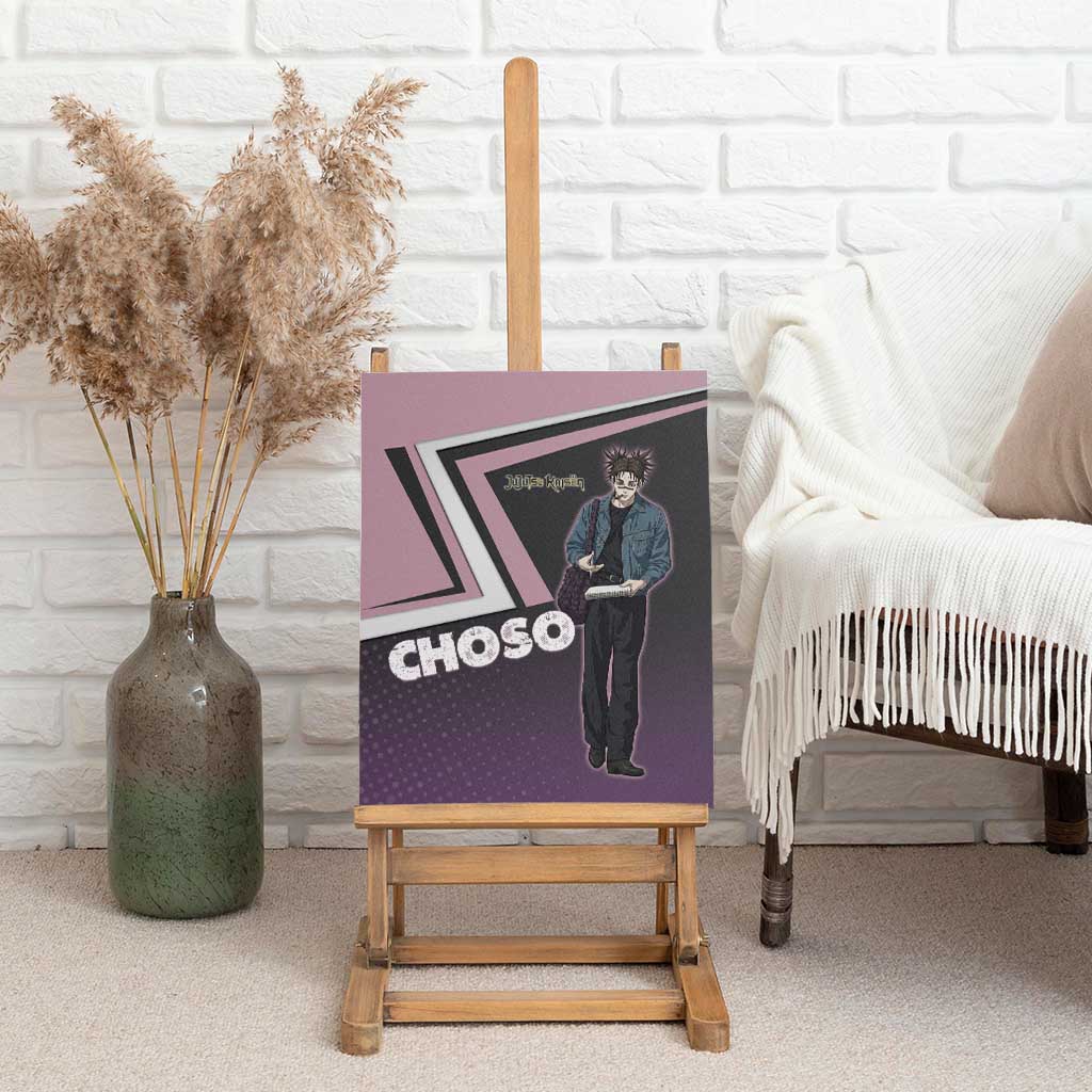 Choso Canvas Wall Art Jujutsu Kaisen Street Artist Aesthetic