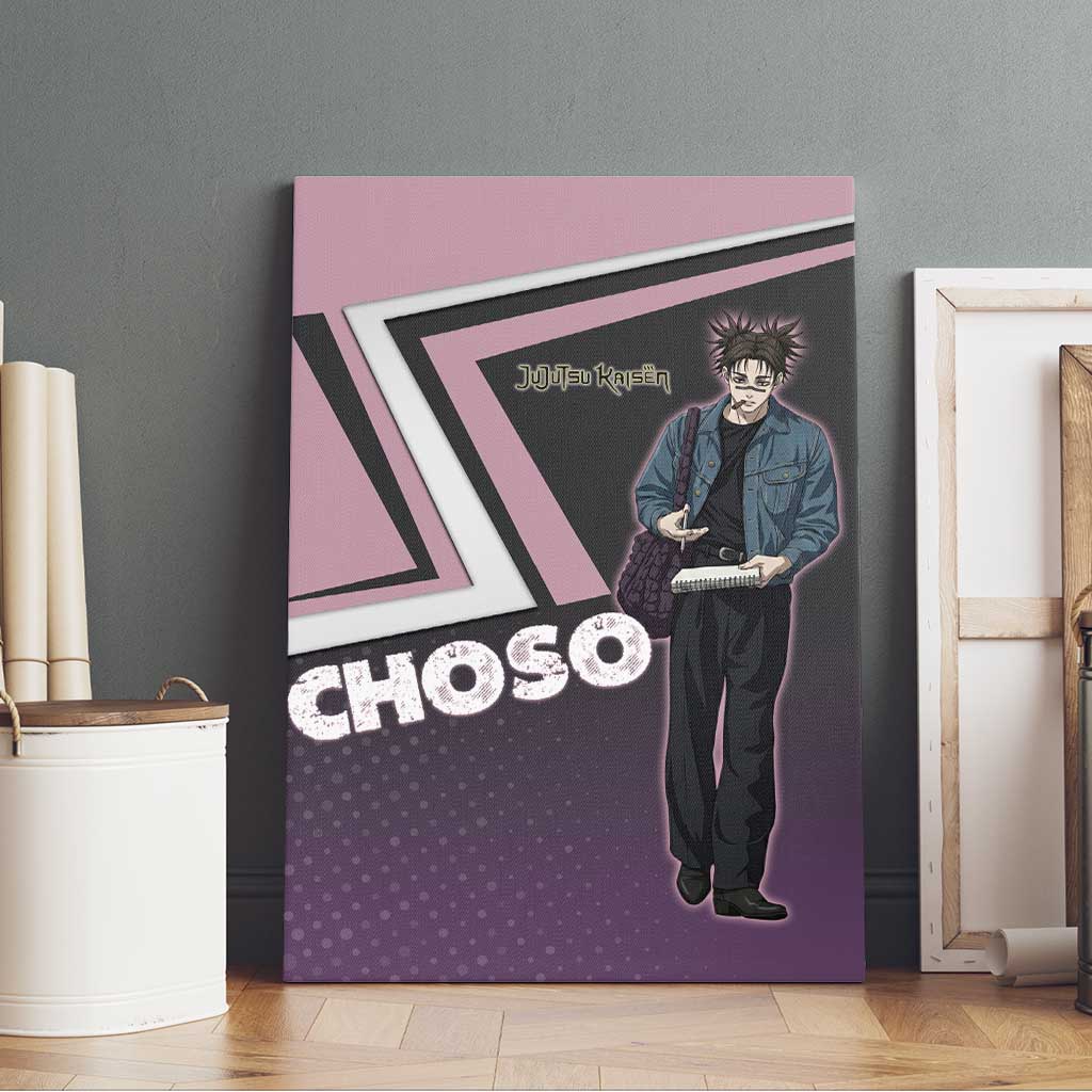Choso Canvas Wall Art Jujutsu Kaisen Street Artist Aesthetic
