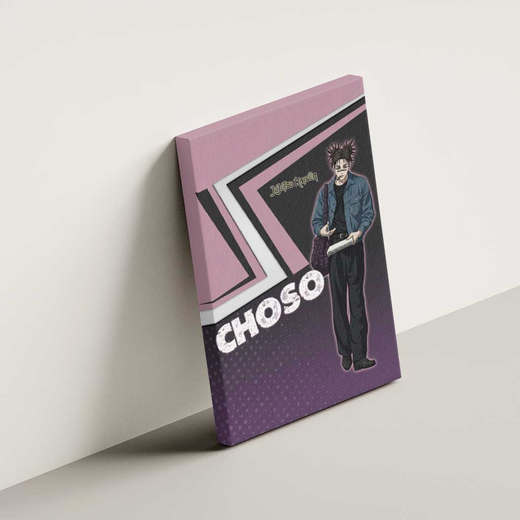 Choso Canvas Wall Art Jujutsu Kaisen Street Artist Aesthetic