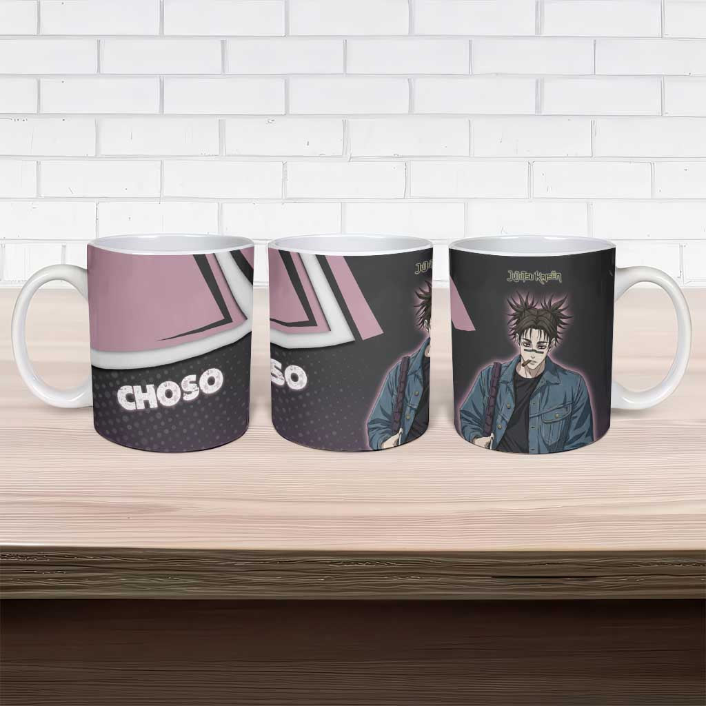 Choso Ceramic Mug Jujutsu Kaisen Street Artist Aesthetic