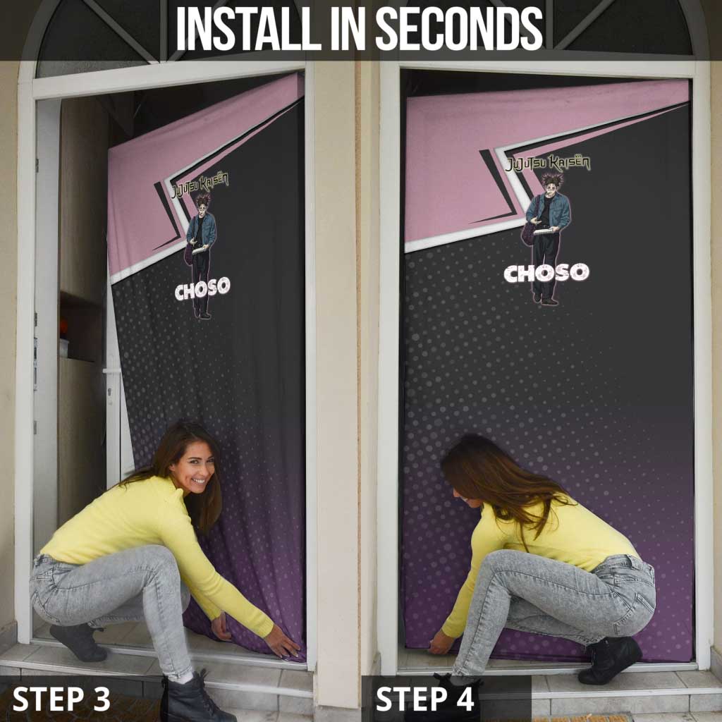 Choso Door Cover Jujutsu Kaisen Street Artist Aesthetic