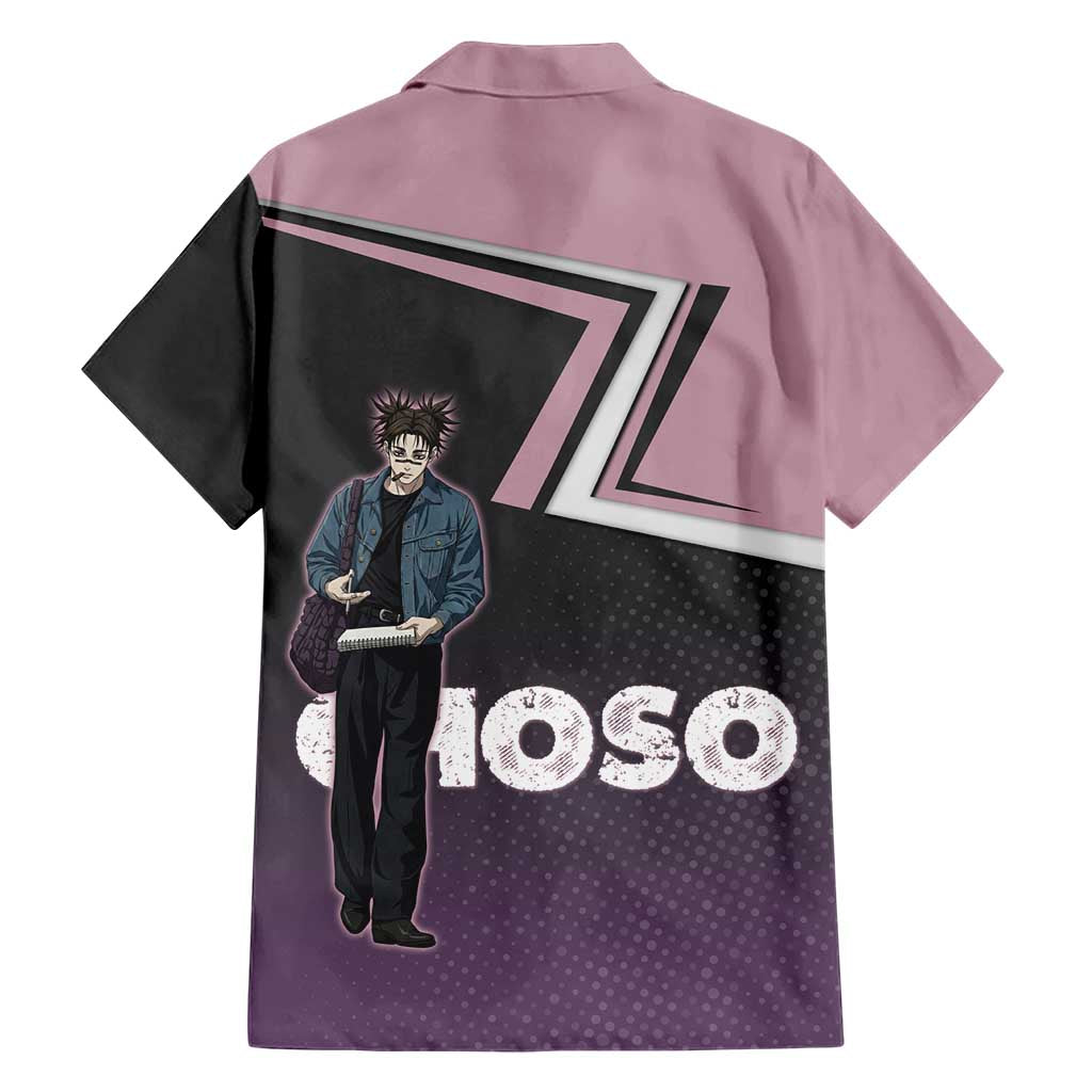 Choso Family Matching Off The Shoulder Long Sleeve Dress and Hawaiian Shirt Jujutsu Kaisen Street Artist Aesthetic