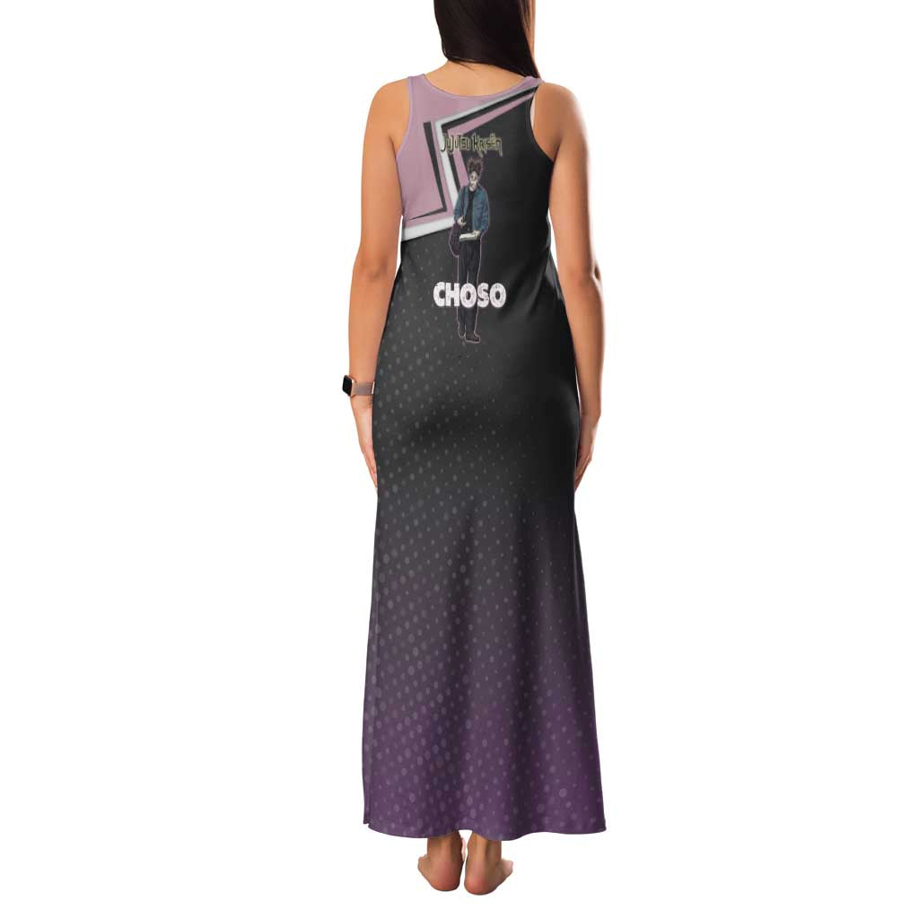 Choso Family Matching Tank Maxi Dress and Hawaiian Shirt Jujutsu Kaisen Street Artist Aesthetic
