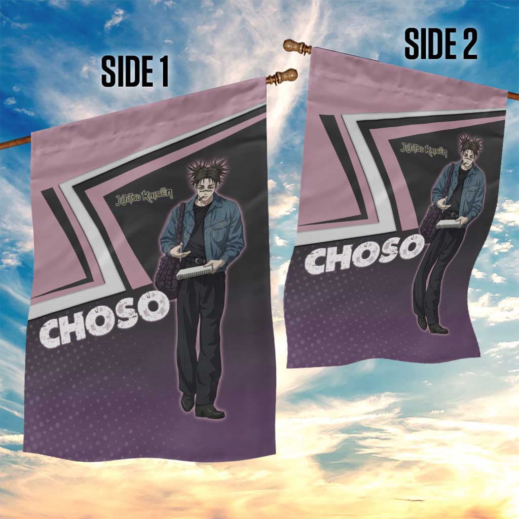 Choso Garden Flag Jujutsu Kaisen Street Artist Aesthetic