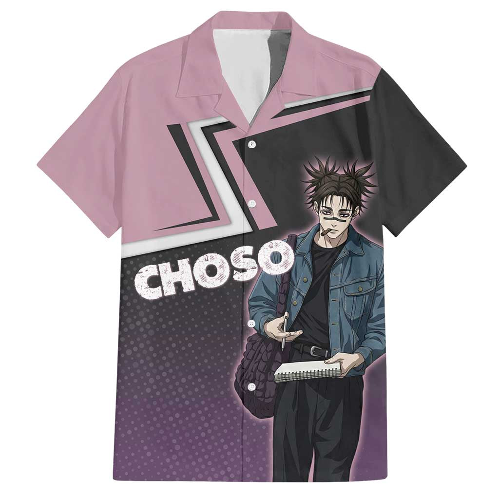 Choso Hawaiian Shirt Jujutsu Kaisen Street Artist Aesthetic