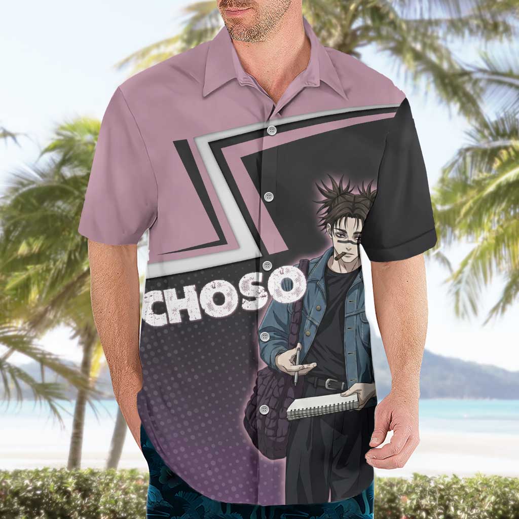 Choso Hawaiian Shirt Jujutsu Kaisen Street Artist Aesthetic