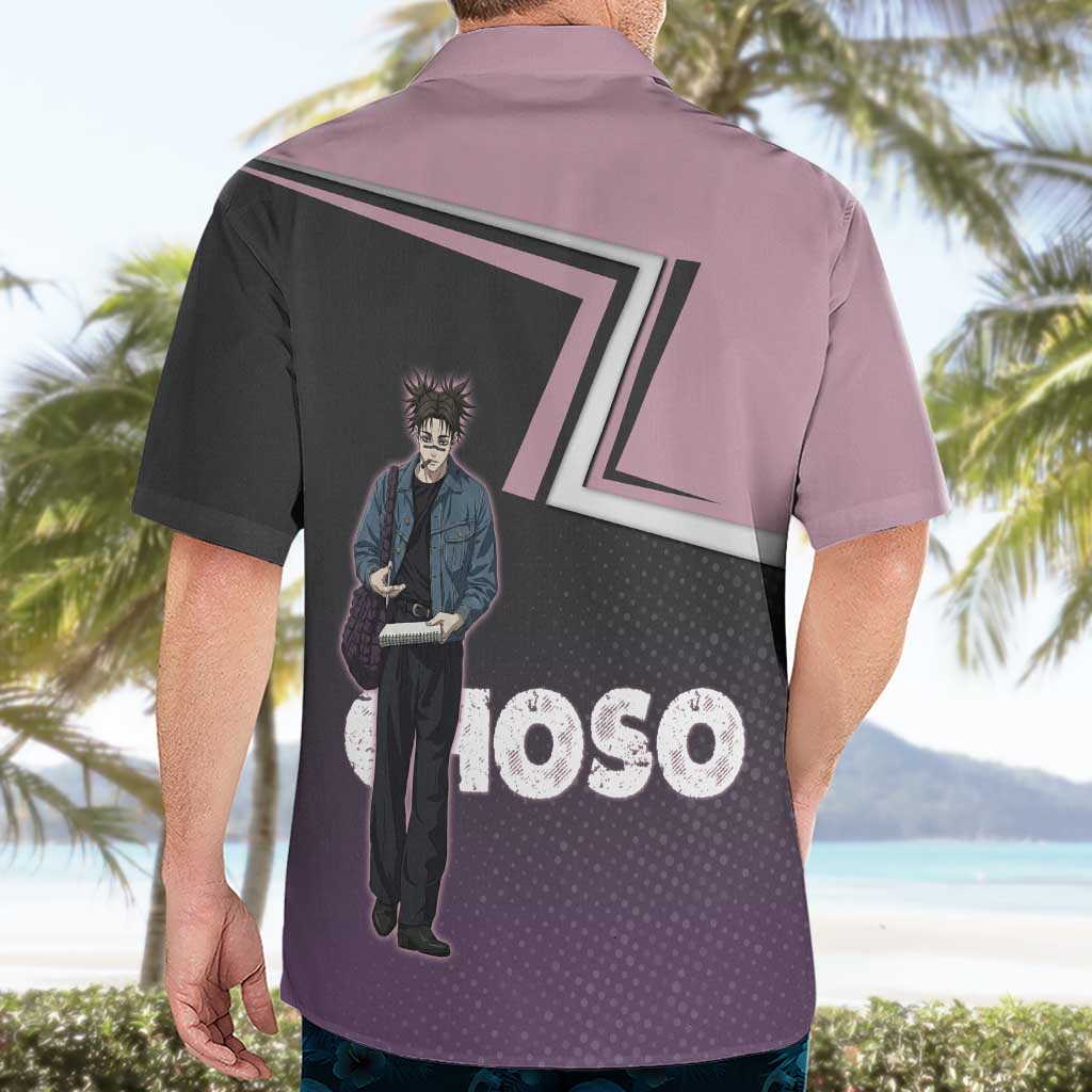 Choso Hawaiian Shirt Jujutsu Kaisen Street Artist Aesthetic