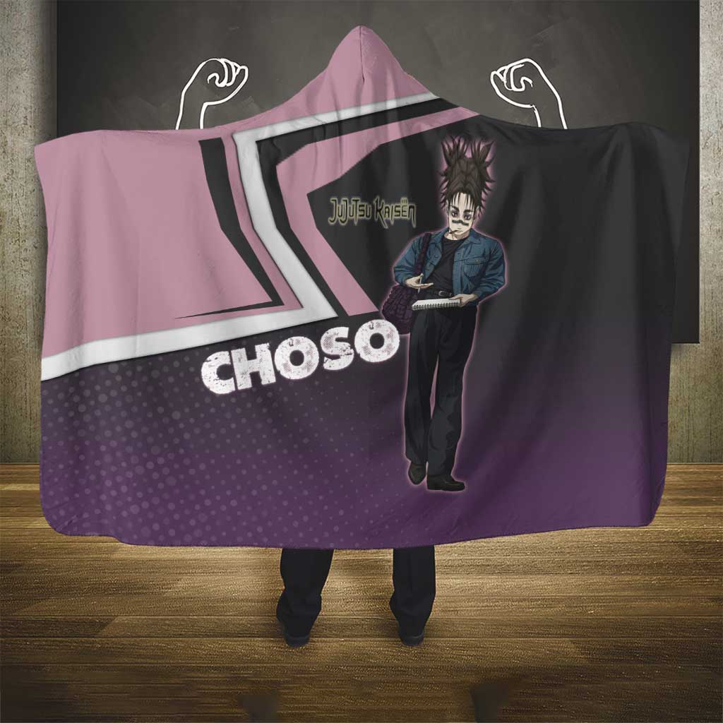Choso Hooded Blanket Jujutsu Kaisen Street Artist Aesthetic