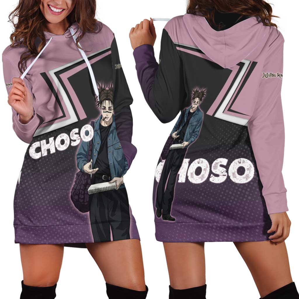 Choso Hoodie Dress Jujutsu Kaisen Street Artist Aesthetic
