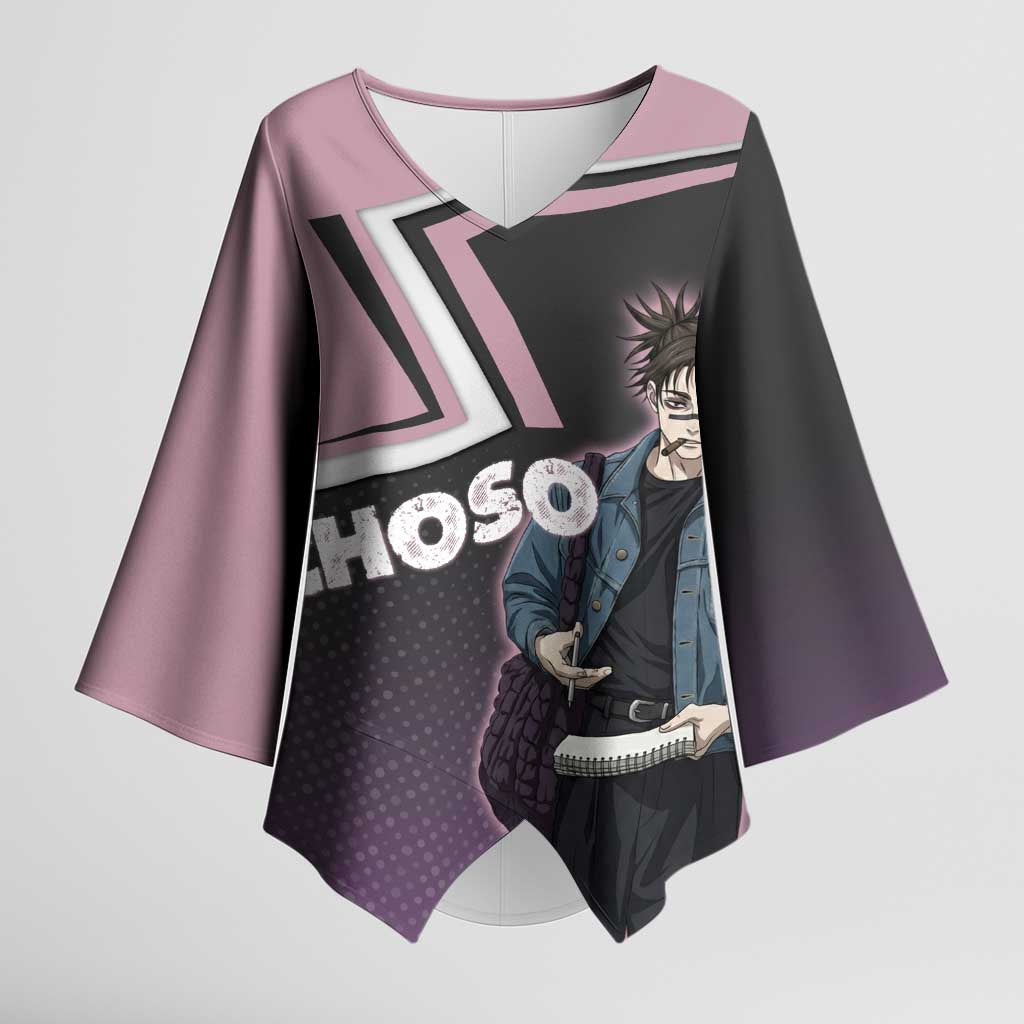 Choso Kimono Sleeve Blouse Jujutsu Kaisen Street Artist Aesthetic