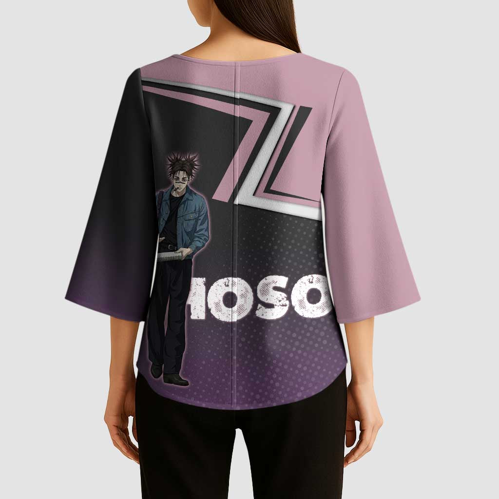 Choso Kimono Sleeve Blouse Jujutsu Kaisen Street Artist Aesthetic