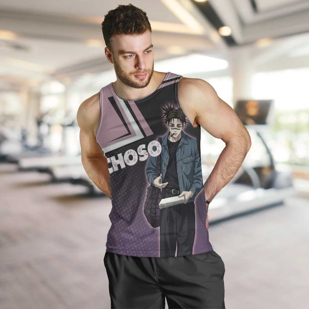 Choso Men Tank Top Jujutsu Kaisen Street Artist Aesthetic