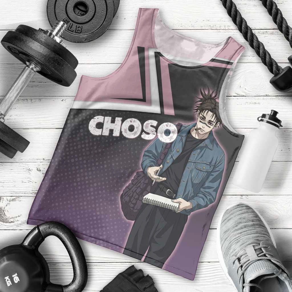 Choso Men Tank Top Jujutsu Kaisen Street Artist Aesthetic