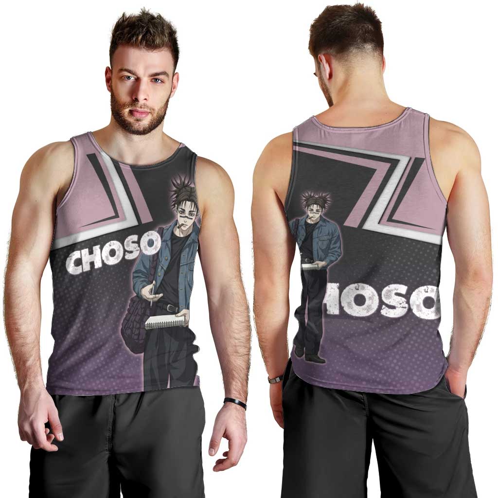 Choso Men Tank Top Jujutsu Kaisen Street Artist Aesthetic