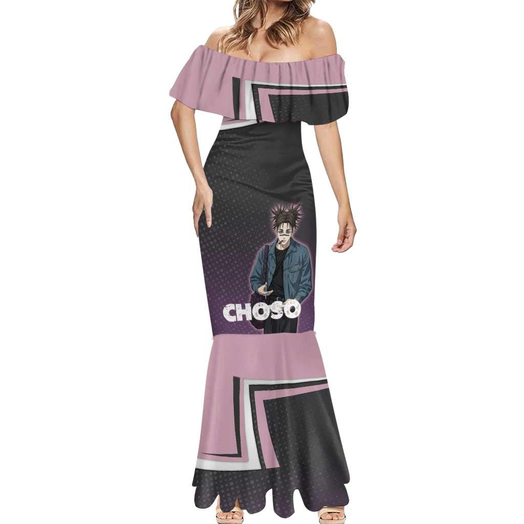 Choso Mermaid Dress Jujutsu Kaisen Street Artist Aesthetic