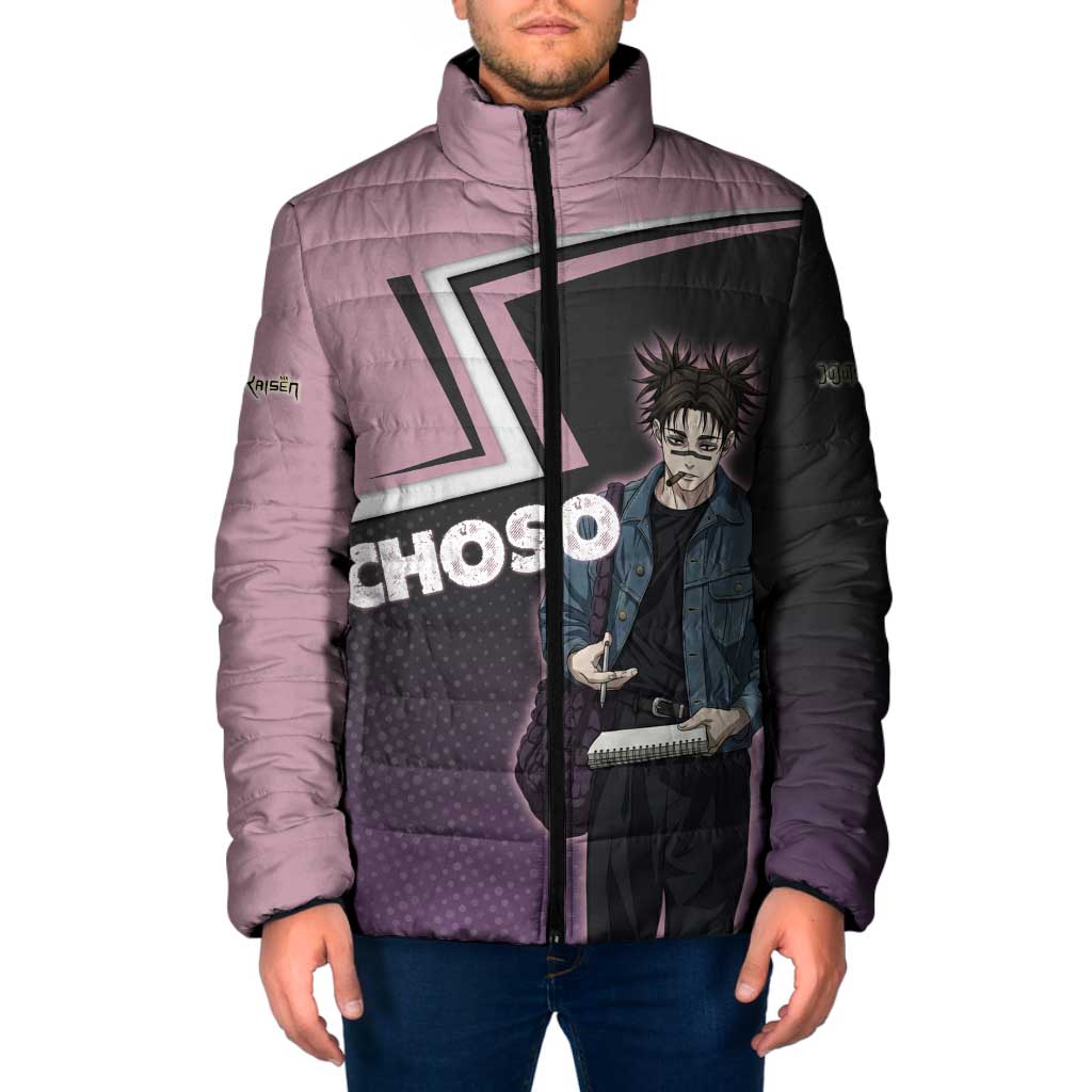 Choso Padded Jacket Jujutsu Kaisen Street Artist Aesthetic