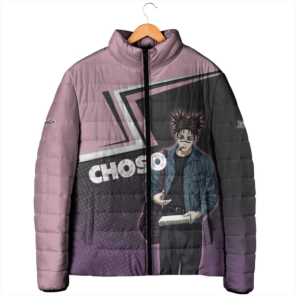 Choso Padded Jacket Jujutsu Kaisen Street Artist Aesthetic