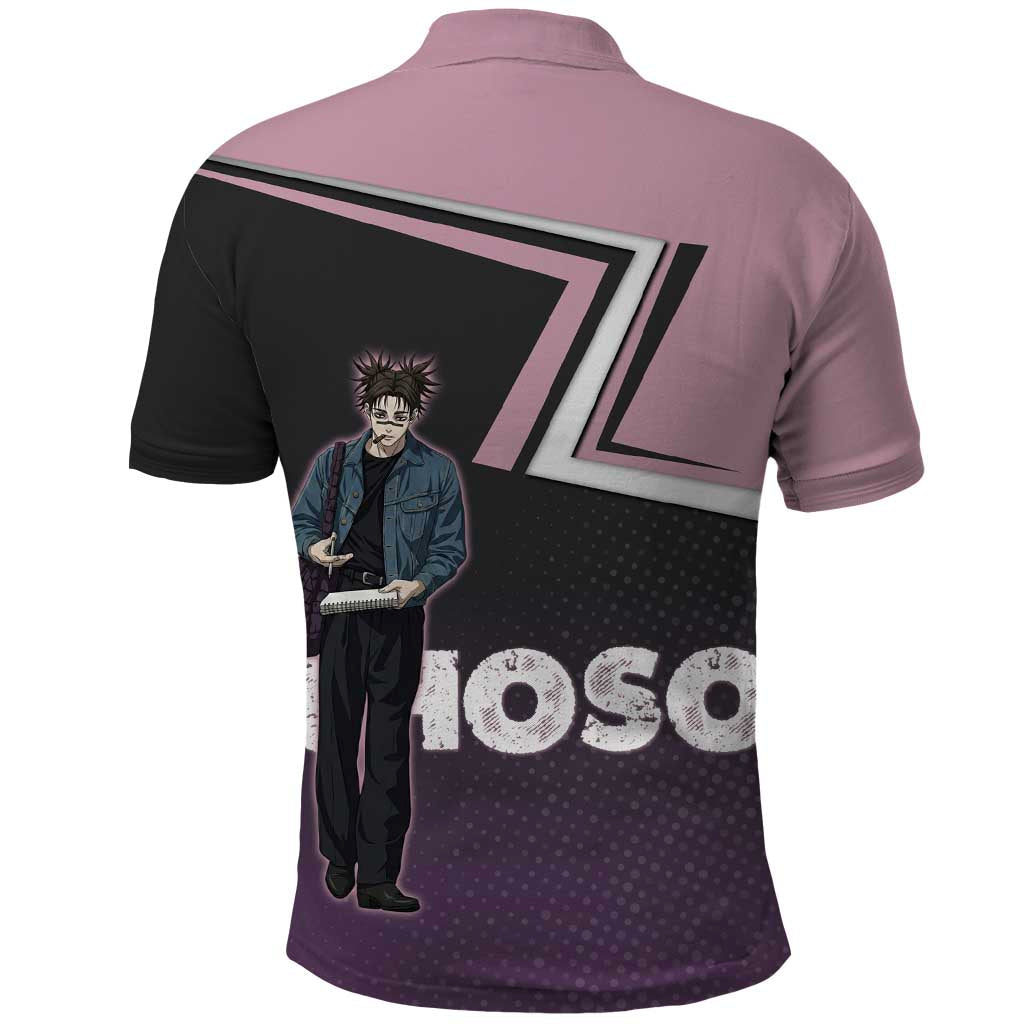 Choso Polo Shirt Jujutsu Kaisen Street Artist Aesthetic