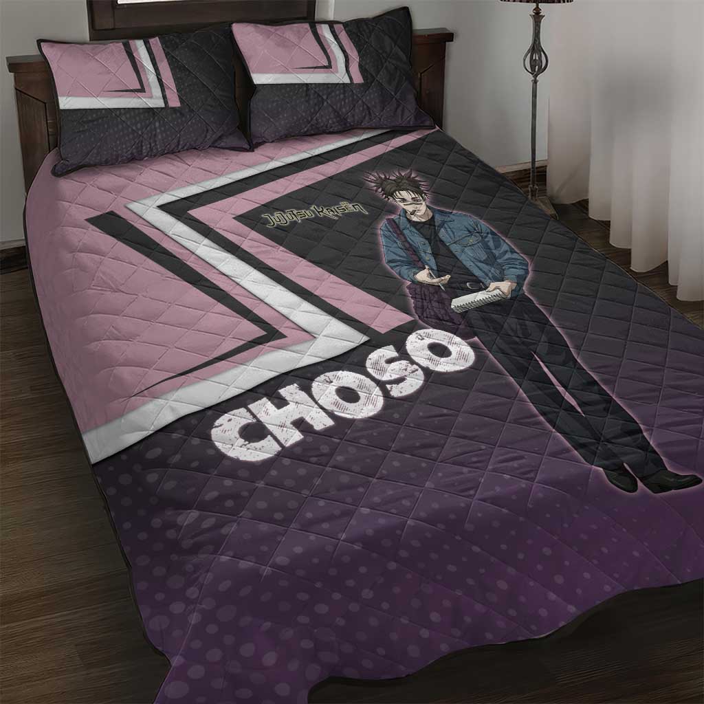 Choso Quilt Bed Set Jujutsu Kaisen Street Artist Aesthetic