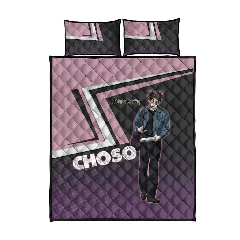 Choso Quilt Bed Set Jujutsu Kaisen Street Artist Aesthetic