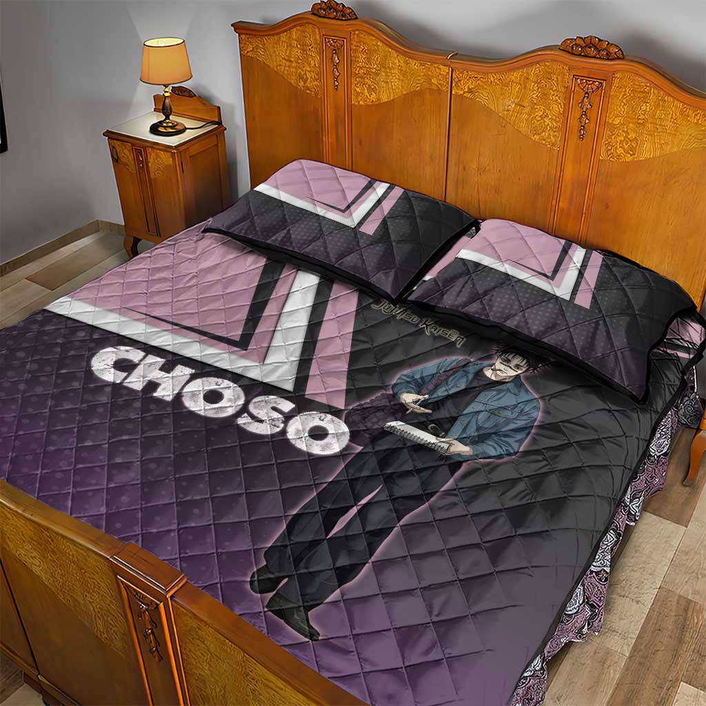 Choso Quilt Bed Set Jujutsu Kaisen Street Artist Aesthetic