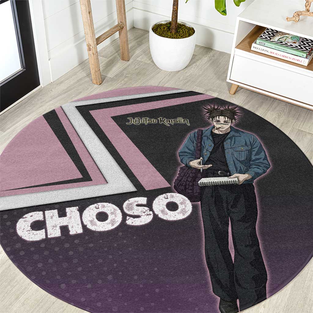 Choso Round Carpet Jujutsu Kaisen Street Artist Aesthetic