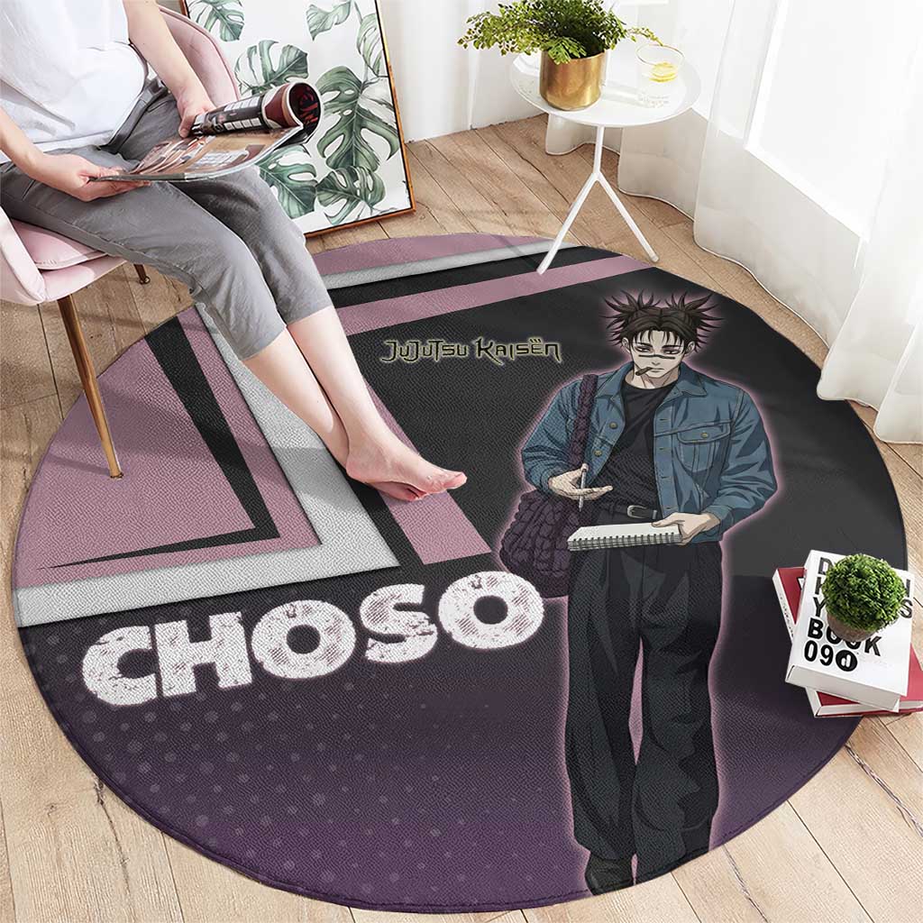 Choso Round Carpet Jujutsu Kaisen Street Artist Aesthetic