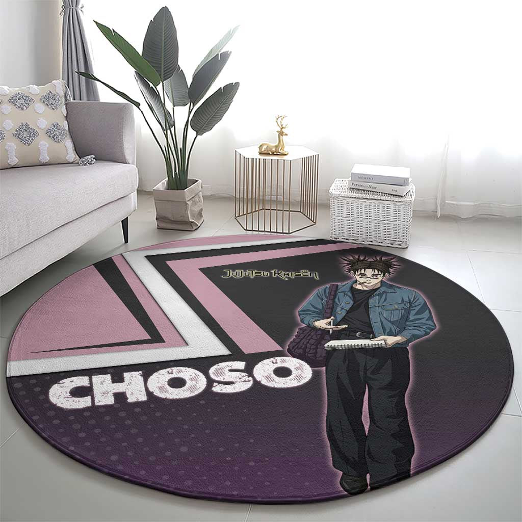 Choso Round Carpet Jujutsu Kaisen Street Artist Aesthetic