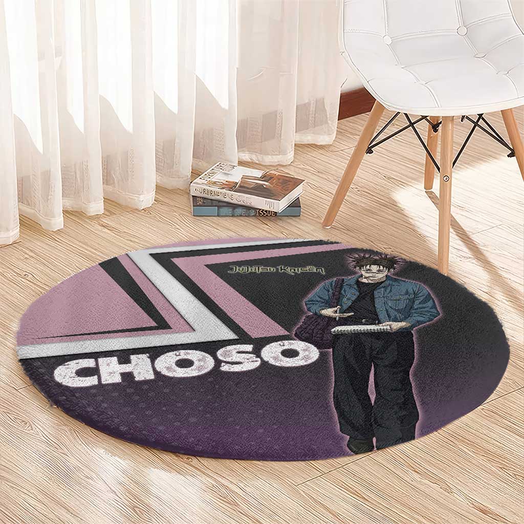 Choso Round Carpet Jujutsu Kaisen Street Artist Aesthetic