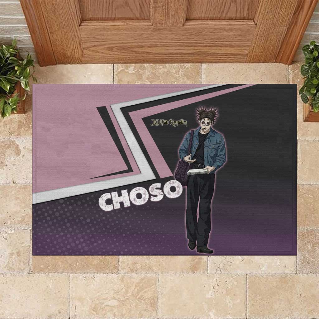 Choso Rubber Doormat Jujutsu Kaisen Street Artist Aesthetic