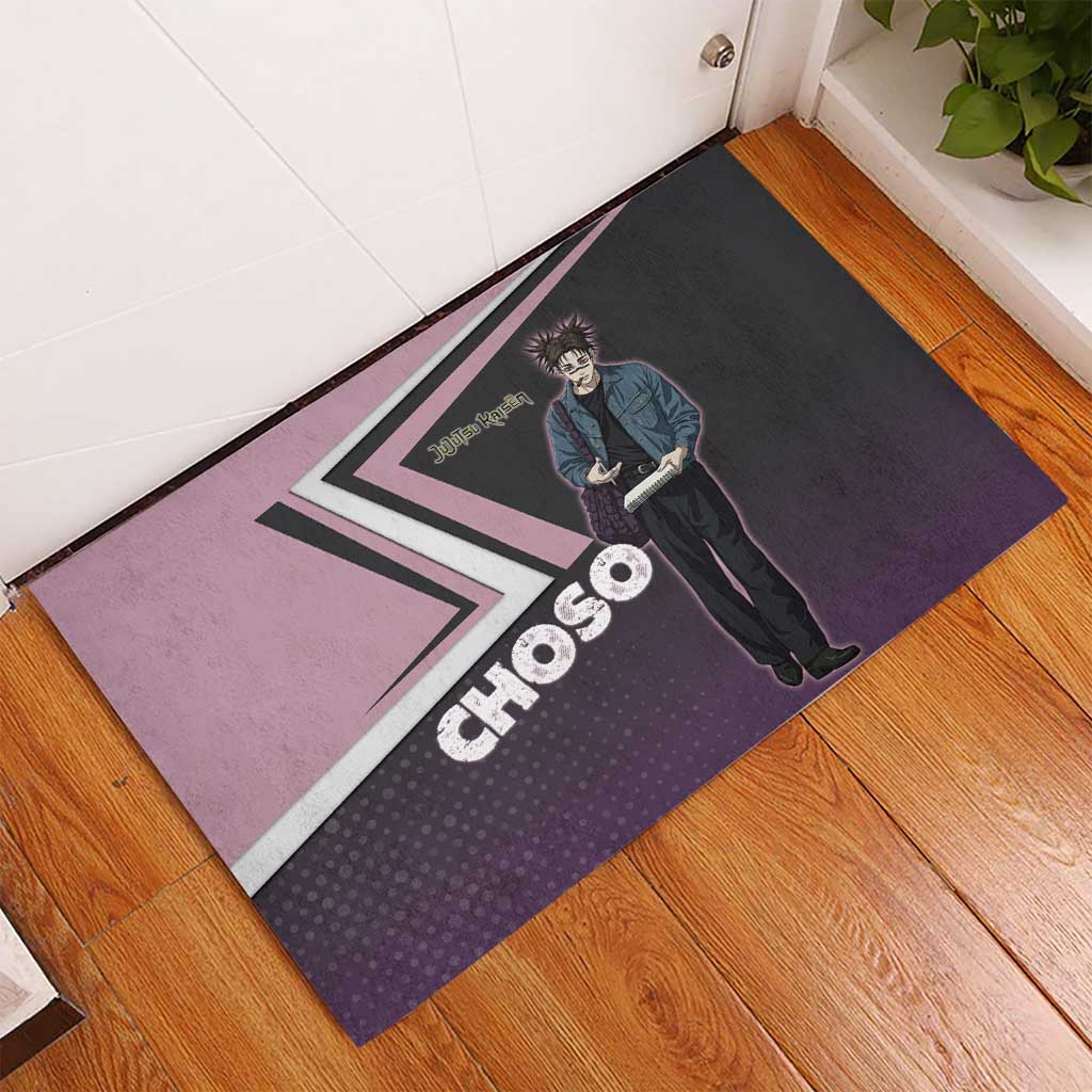 Choso Rubber Doormat Jujutsu Kaisen Street Artist Aesthetic