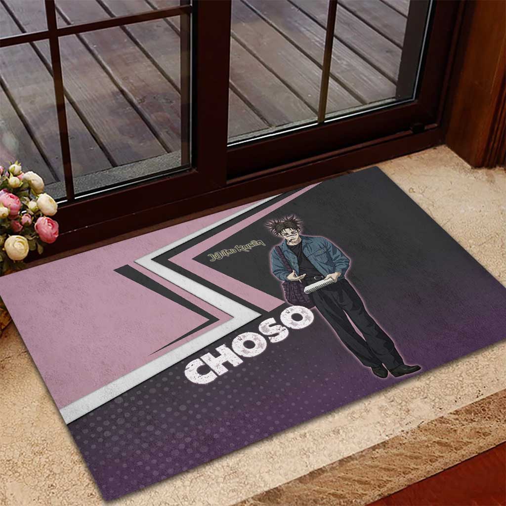 Choso Rubber Doormat Jujutsu Kaisen Street Artist Aesthetic