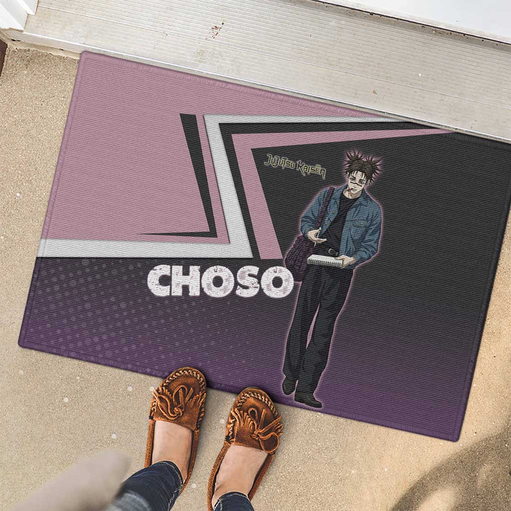 Choso Rubber Doormat Jujutsu Kaisen Street Artist Aesthetic
