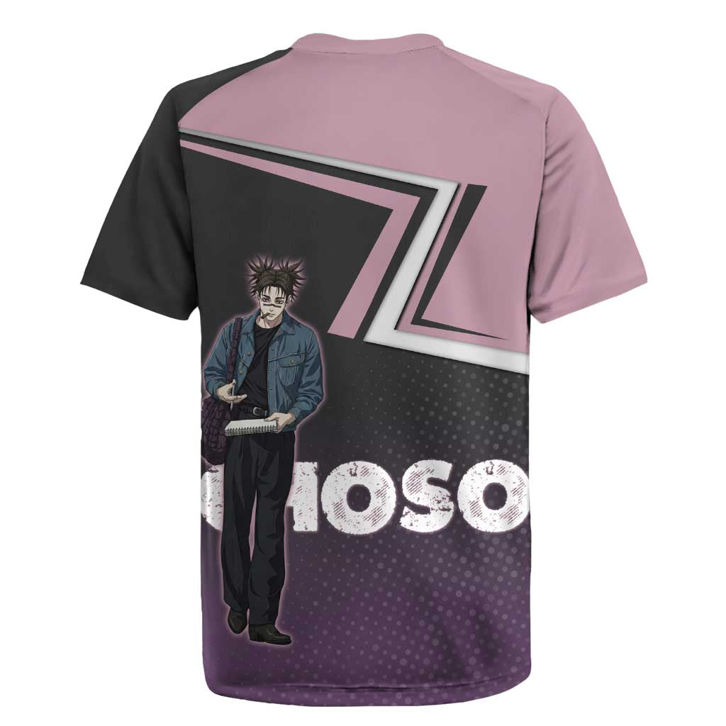 Choso Rugby Jersey Jujutsu Kaisen Street Artist Aesthetic