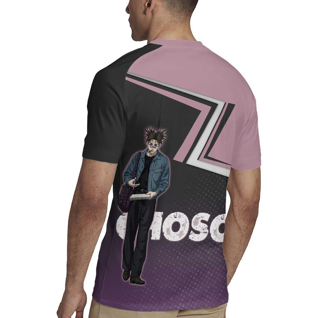 Choso Rugby Jersey Jujutsu Kaisen Street Artist Aesthetic
