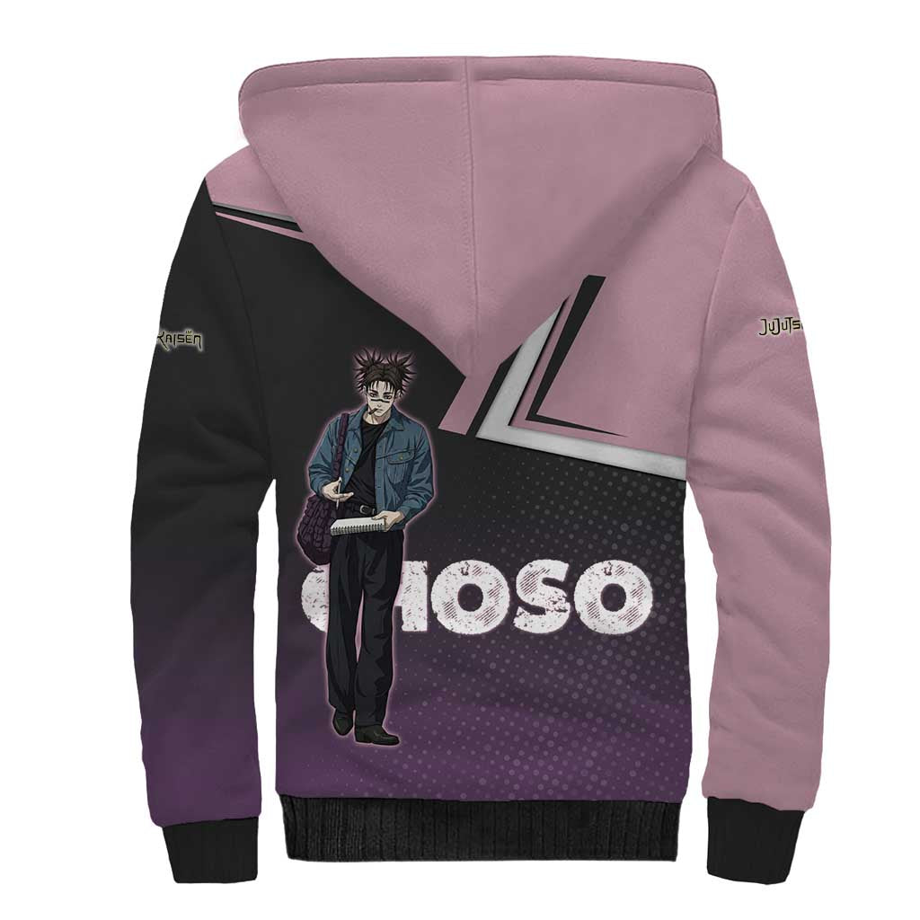 Choso Sherpa Hoodie Jujutsu Kaisen Street Artist Aesthetic