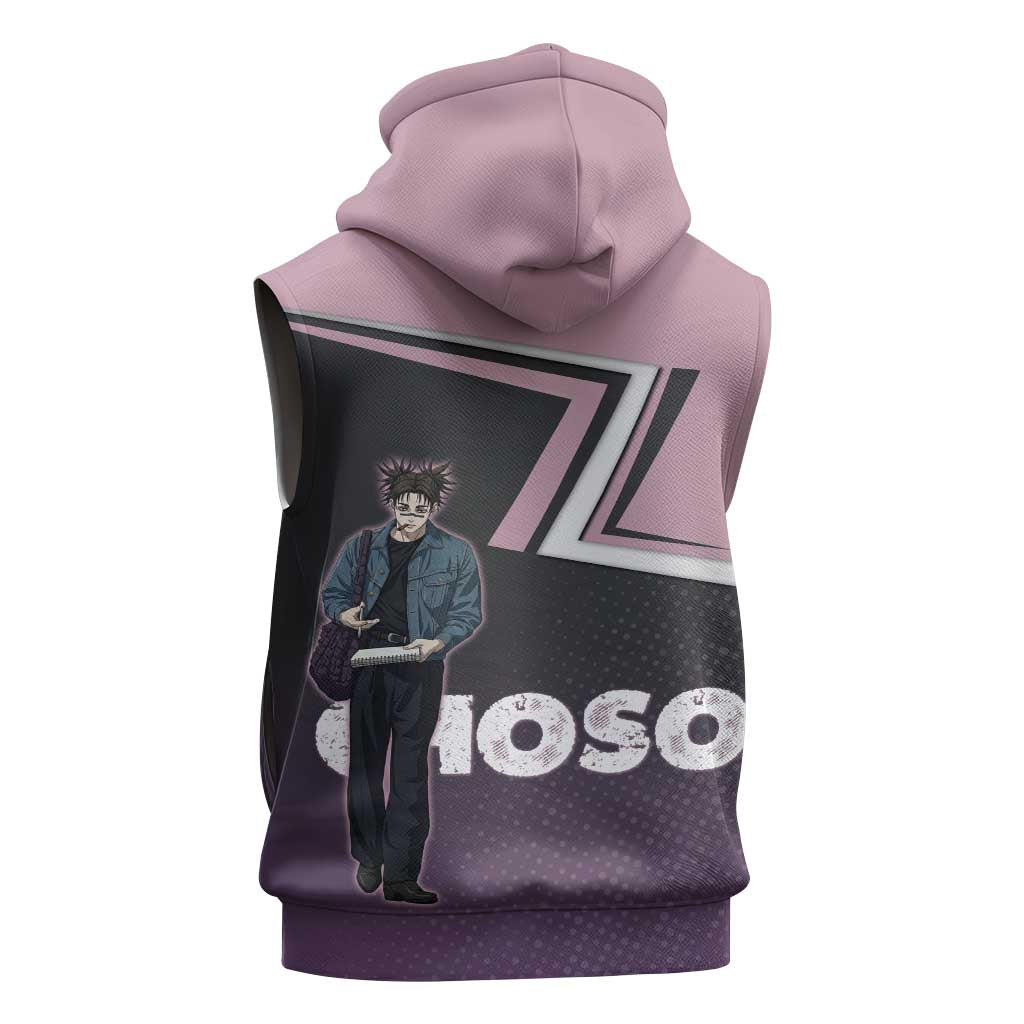 Choso Sleeveless Hoodie Jujutsu Kaisen Street Artist Aesthetic